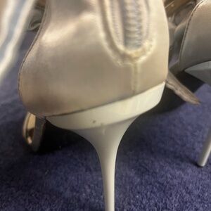 ASOS Blue Stiletto Heels w/Big Bow